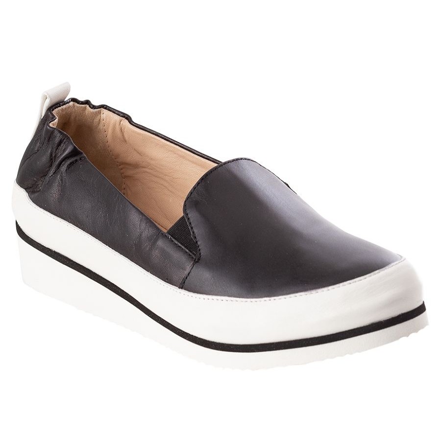 Women Ron White Trendy Shoes | Nell-Onyx-Calf