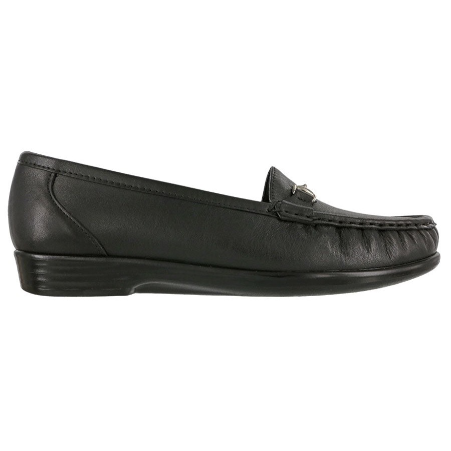 Women Sas Casual Shoes | Metro- Black Smooth Lth