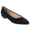 Women Brunate Dress Heel Low | Caro-Black-Sde