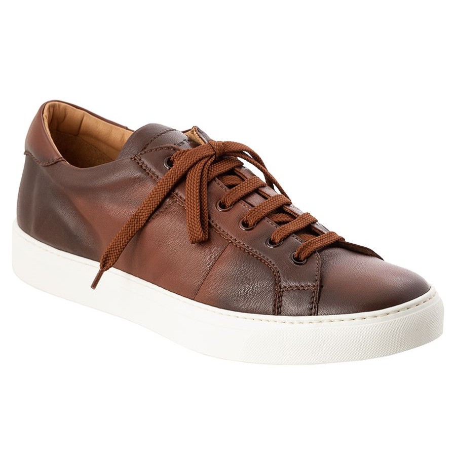 Men To Boot Ny Casual Lace Shoes | Colton-Brandy