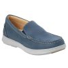 Men Samuel Hubbard Casual Slip-On Shoes | Blue Skies-Driftwood Blue Nbk