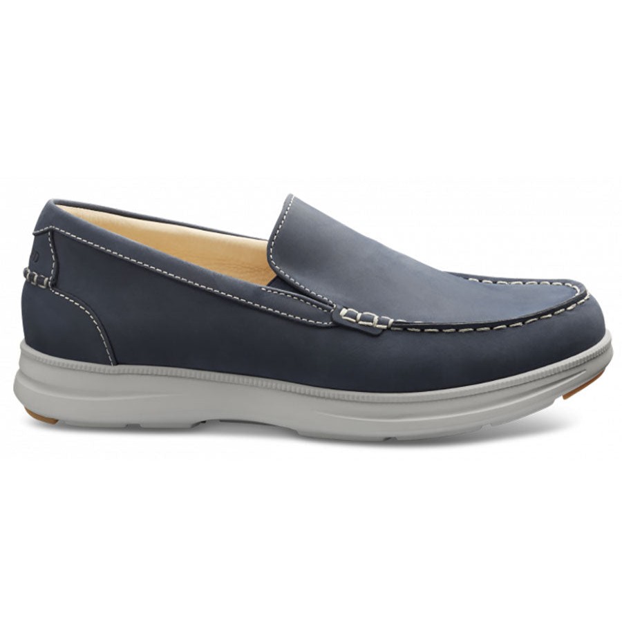 Men Samuel Hubbard Casual Slip-On Shoes | Blue Skies-Driftwood Blue Nbk