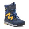 Children Merrell Waterproof Shoes Or Boots | Snow Crush Jr Wtpf-Nvy-Saffon