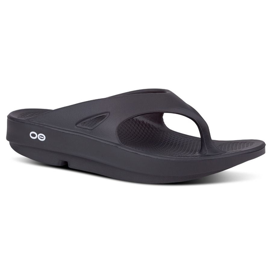 Men Oofos Sandals | Ooriginal Blk Syn