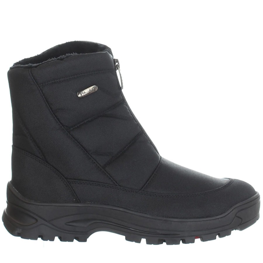 Men Pajar Waterproof Shoes Or Boots | Ice Pack-Black Nyl