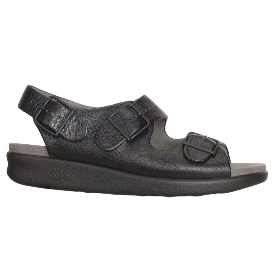 Women Sas Sandals | Relaxed-Blk Lth