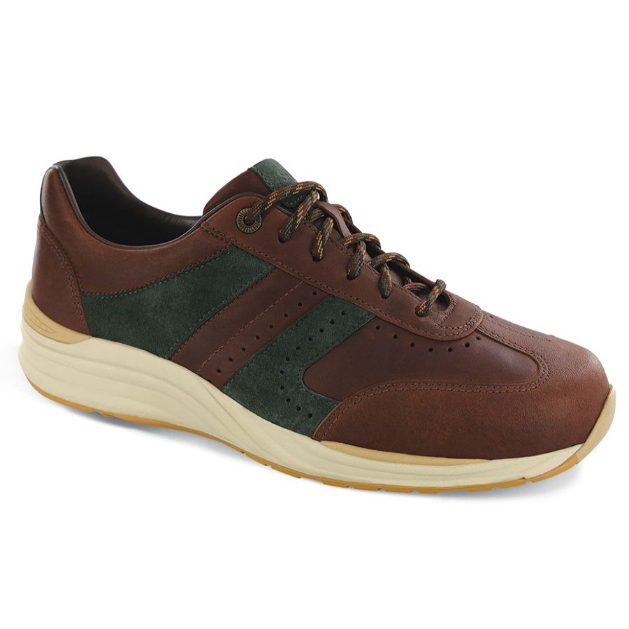 Men Sas Casual Lace Shoes | Camino-New Briar