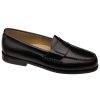 Men Jhn&mrph Leather Sole Shoes | Hayes Penny-Black