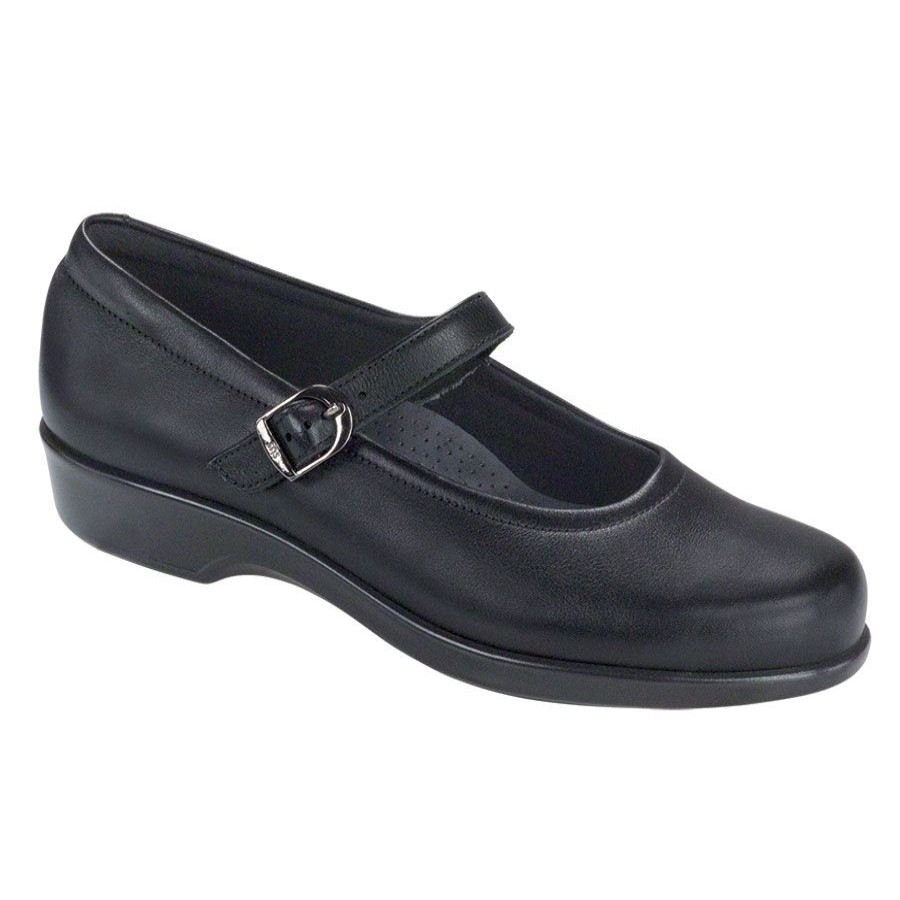 Women Sas Casual Shoes | Maria Blk Lth