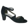 Women Ara Dress Heel High | Rosemary-Black-Suede