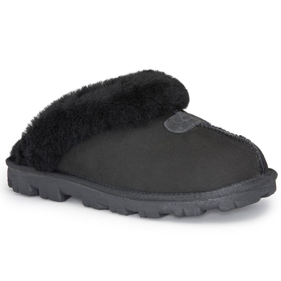 Women Uggs Slippers | Coquette-Black Sde