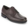 Men Rockport Casual Lace Shoes | Margin Choc Lth