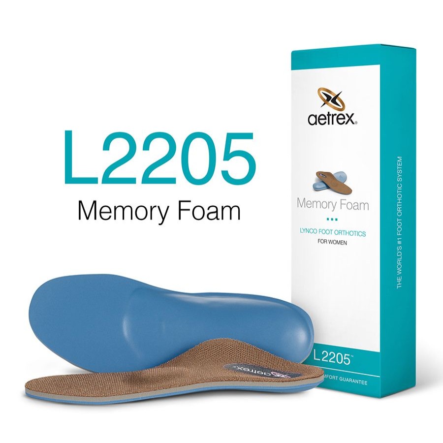 Accessories Aetrex Insoles & Footwear Inserts | Memory Foam-Cupped