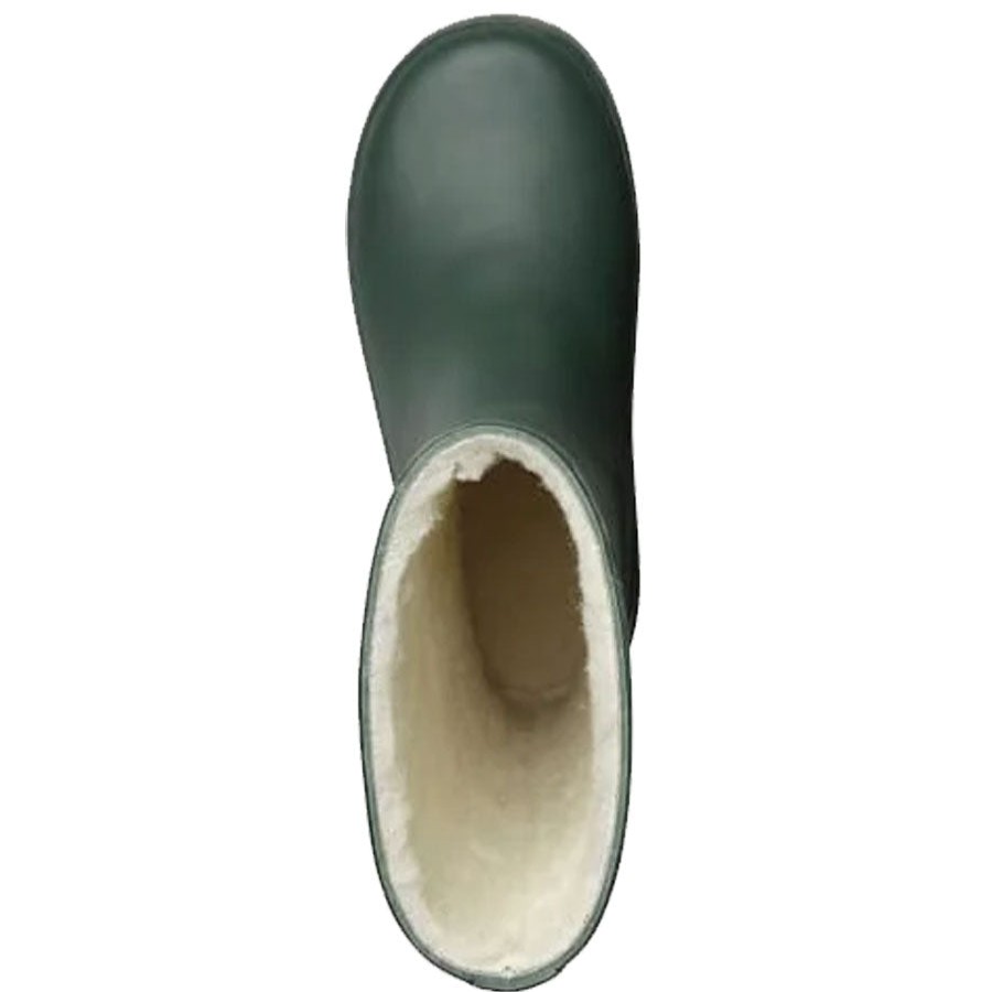 Children Naturino Waterproof Shoes Or Boots | Rainboot Warm-Dk Green Rbbr