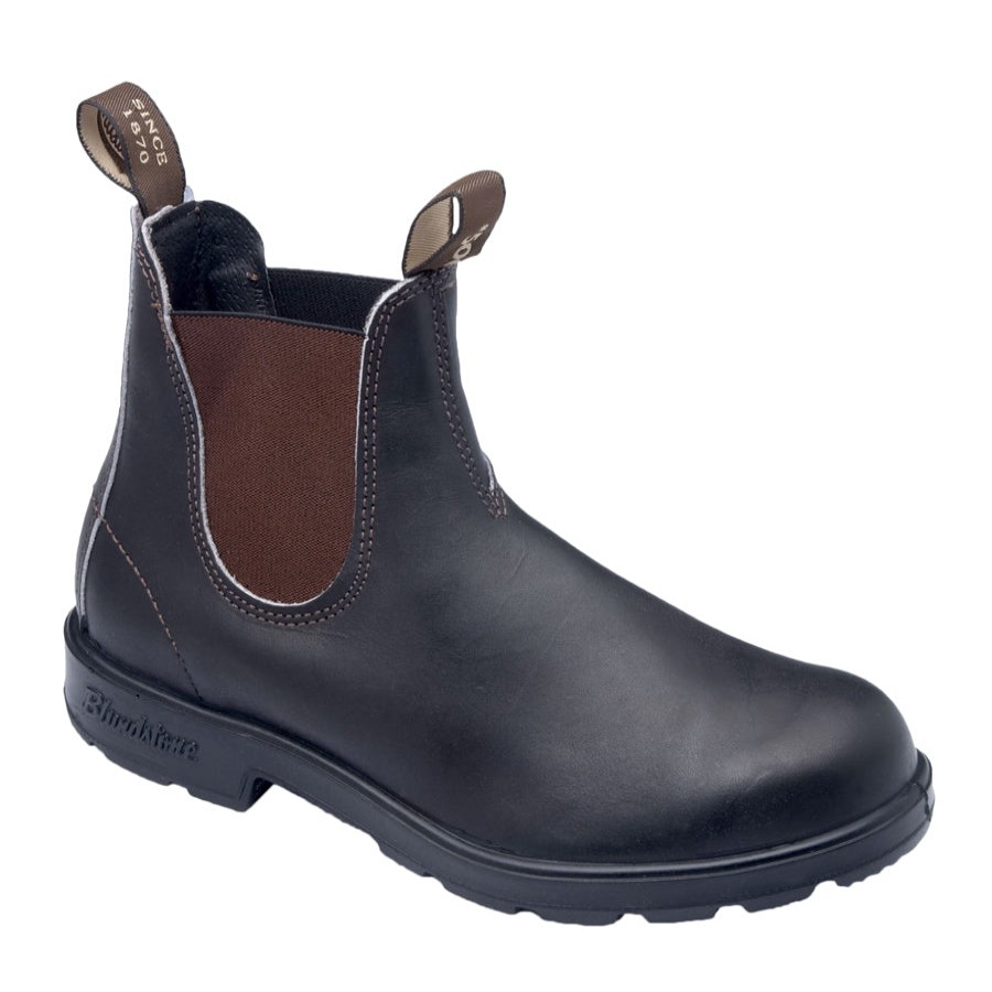 Men Blundstn Waterproof Shoes Or Boots | 500-Brn Lth (Mn)