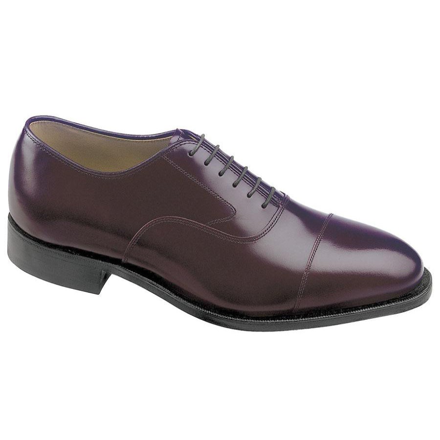 Men Jhn&mrph Dress Lace Shoes | Melton Burg Lth