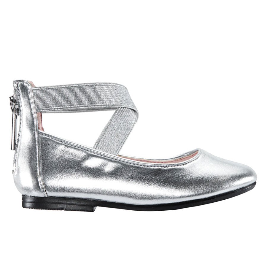 Children Ninadoll Shoes | Marissa-Silver