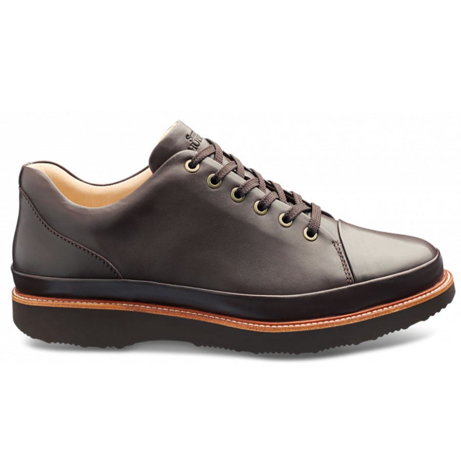 Men Samuel Hubbard Casual Lace Shoes | Dress Fast-Brown