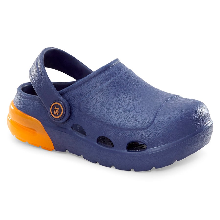 Children Stridert Sandals | Lighted Bray-Navy-Orange Eva