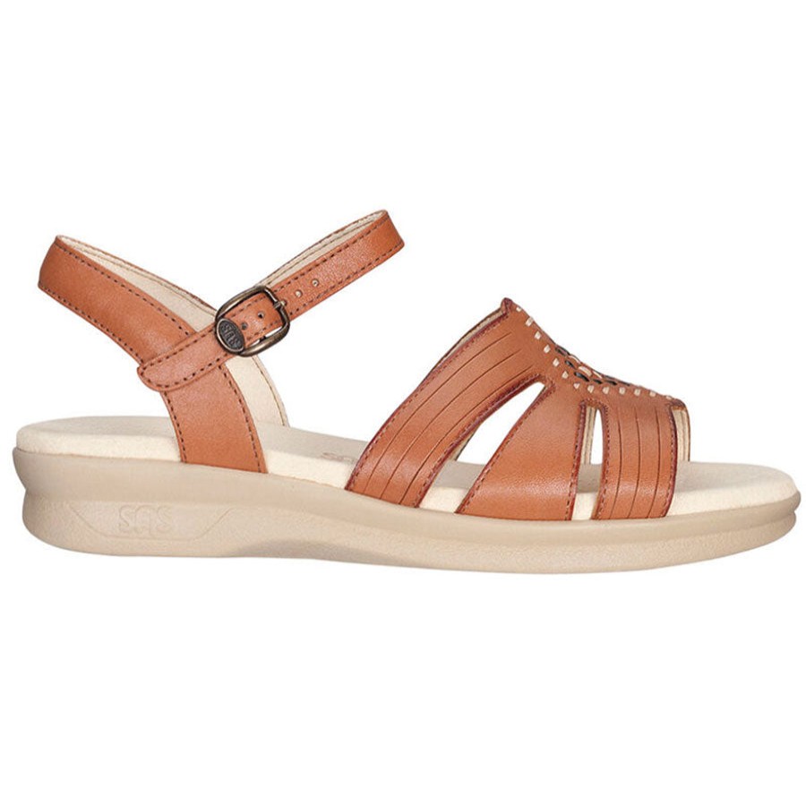 Women Sas Sandals | Huarache Tan Lth