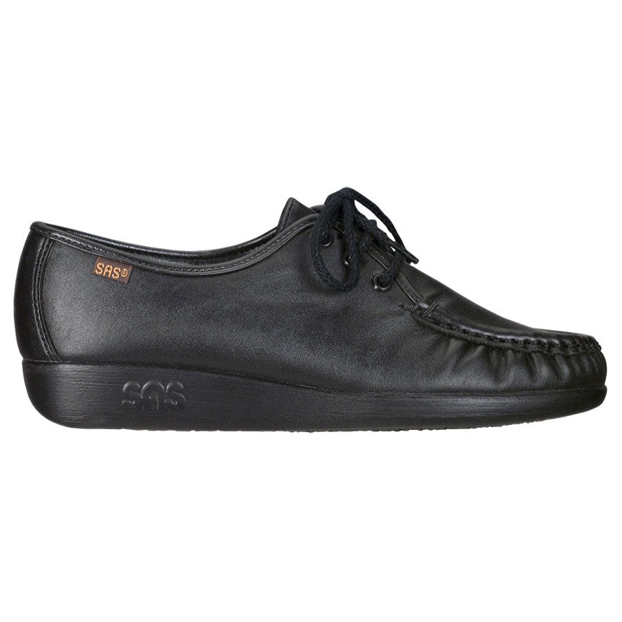 Women Sas Casual Shoes | Siesta Blk Lth