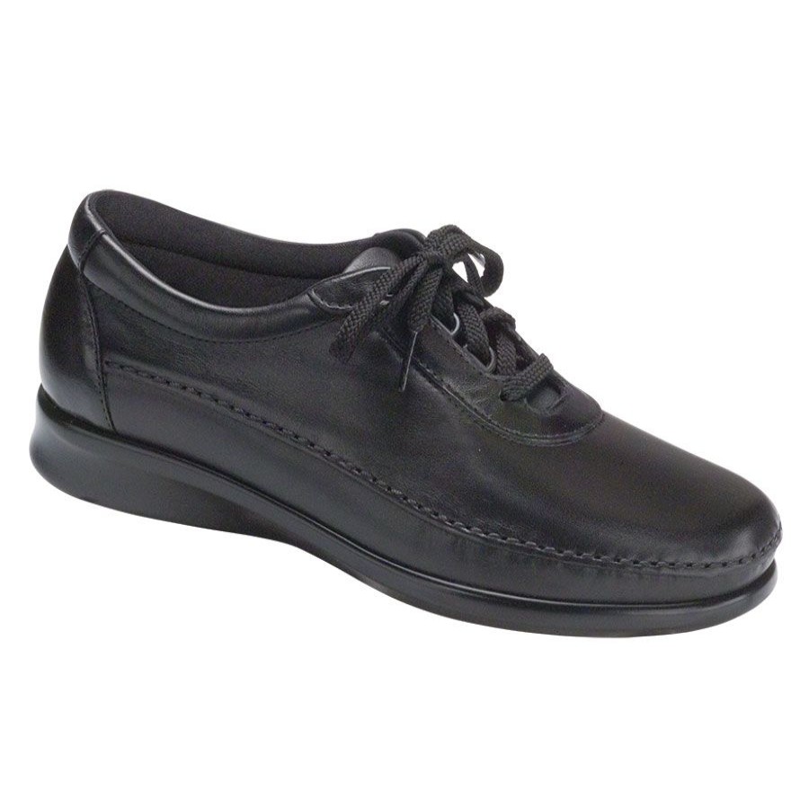 Women Sas Casual Shoes | Traveler Blk Lth