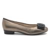 Women Ara Dress Heel Low | Bambi-Metallic Lth