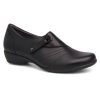 Women Dansko Casual Shoes | Franny-Black-Milled Pa