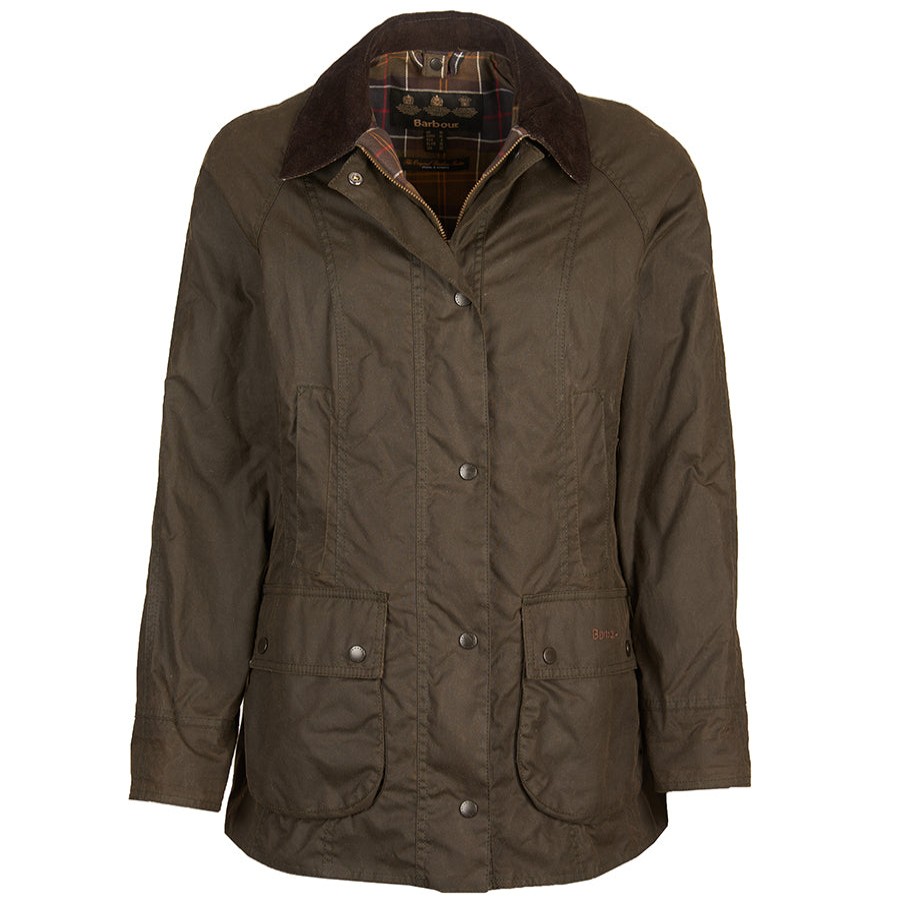 Apparel Barbour Outerwear | Classic Beadnell Wax Raincoat