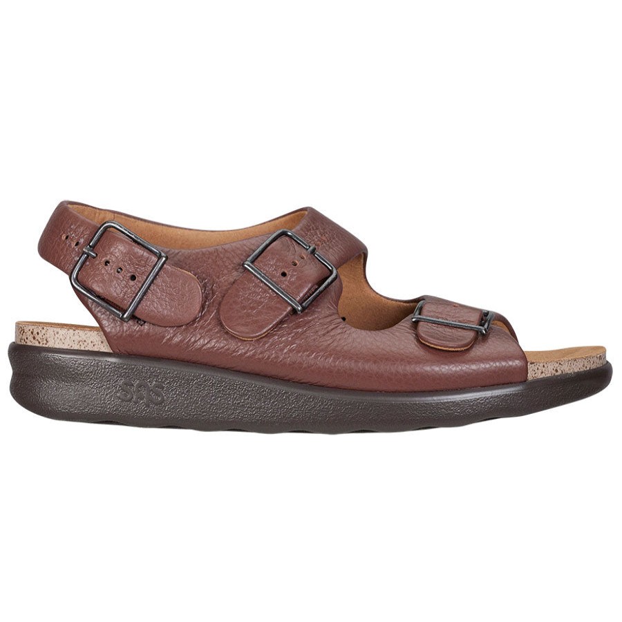 Women Sas Sandals | Relaxed Ambr Lth