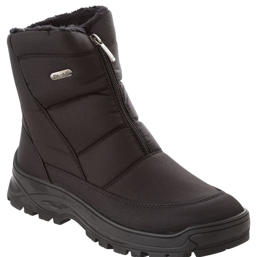 Men Pajar Boots | Ice Pack-Black Nyl