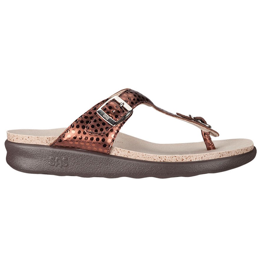 Women Sas Sandals | Sanibel-Brnz Lth (Vii)