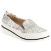 Women Ron White Trendy Shoes | Nell-Pewter-Stmpd Lth