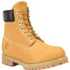 Men Tmbrland Boots | Icon 6" Premium-Wheat Nub